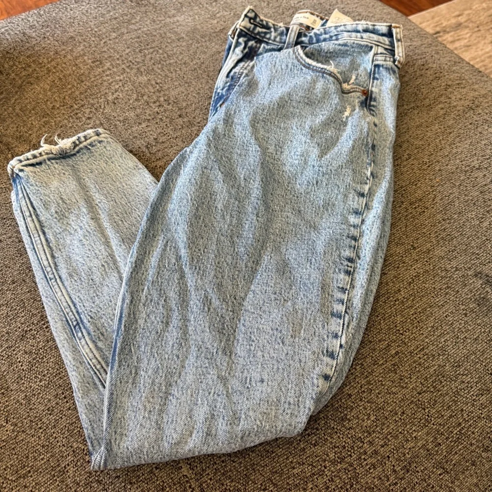 Abercrombie & Fitch Women’s The Skinny High Rise 10R Curve Love Jeans - Picture 4 of 6